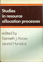 Studies in resource allocation processes