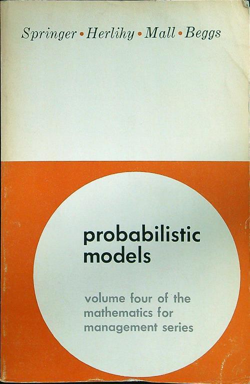 Probabilistic models volume four - copertina