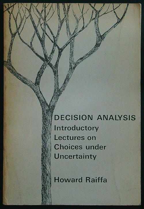 Introductory lectures on choices under uncertainty - Howard Raiffa - copertina