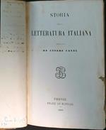 Storia della letteratura italiana