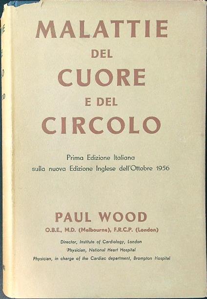 Malattie del cuore e del circolo - Paul Wood - copertina