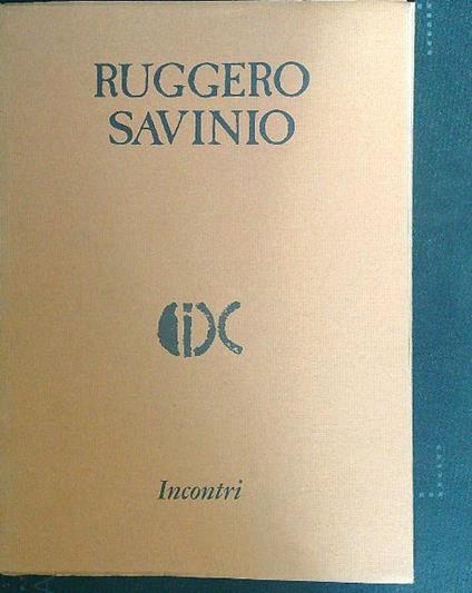 Ruggero Savinio. Tempere - Ruggero Savinio - copertina