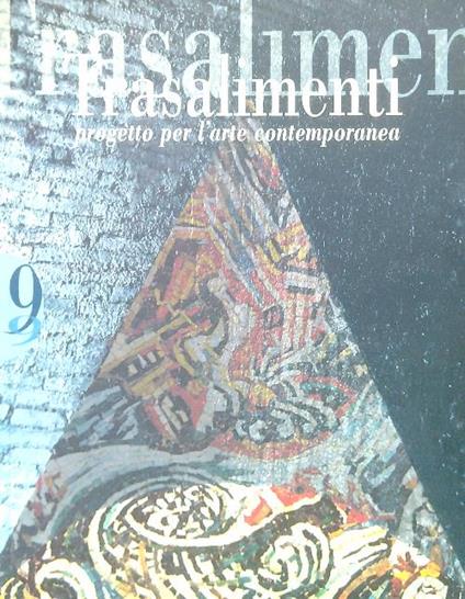 Trasalimenti. Progetto per l'arte contemporanea - Estate 99 - copertina