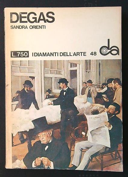 Degas - Sandra Orienti - copertina
