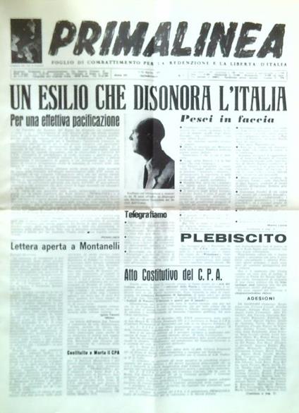 Primalinea - Anno XII, N. 7/1-15 Aprile 1980 - copertina