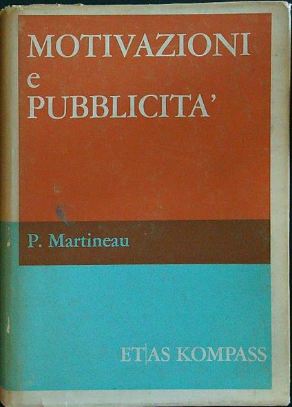 Motivazioni e pubblicità - Martineau - copertina