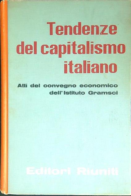 Tendenze del capitalismo italiano  I - copertina