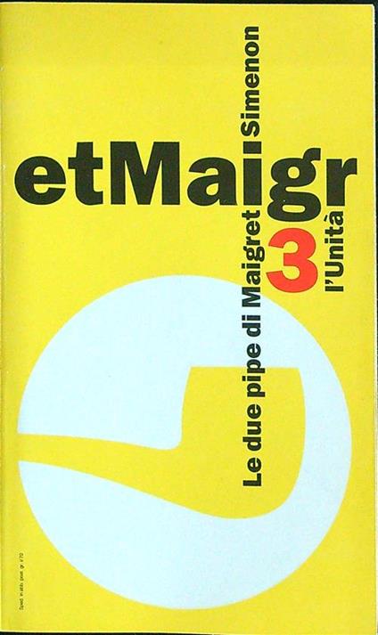 Le due pipe di Maigret - Simenon - copertina