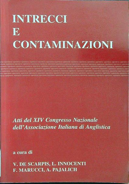 Intrecci e contaminazioni - copertina