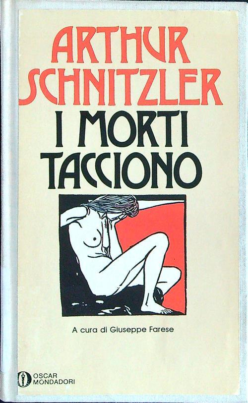 I morti tacciono - Arthur Schnitzler - copertina