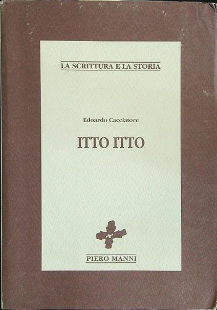 Itto Itto - Edoardo Cacciatore - copertina