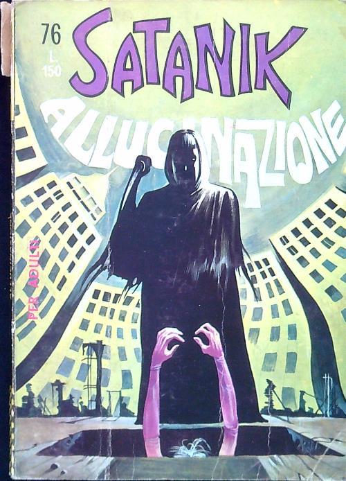 Satanik 76. Allucinazione - copertina