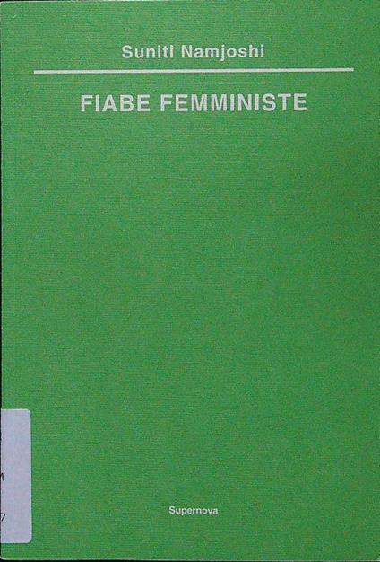 Fiabe femministe - Suniti Namjoshi - copertina