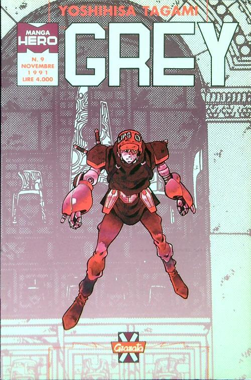 Grey N. 9 - Manga Hero - Yoshihisa Tagami - copertina