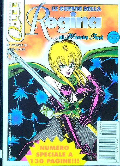 Le storie di Miss Q-Lee N. 6 Le guerre della Regina - Vol. 2 - Haruka Inui - copertina