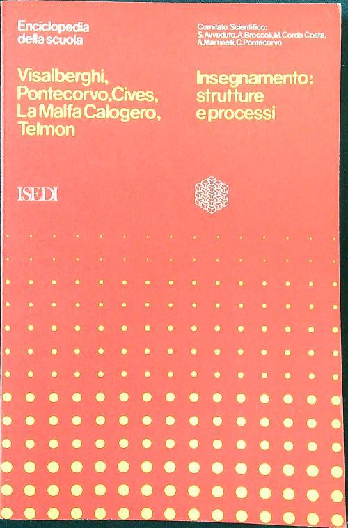 Insegnamento: strutture e processi - copertina