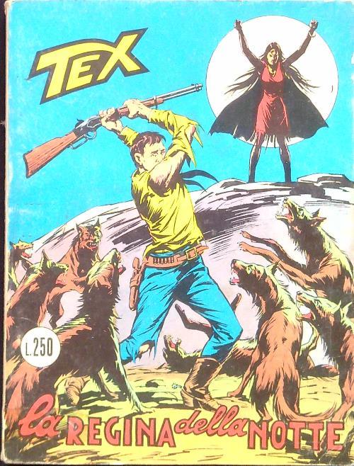 Tex 136. La regina della notte - copertina