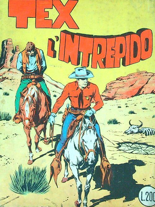 Tex l'intrepido n.13 aut. 2926 - copertina