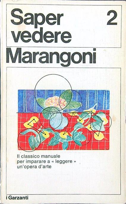 Saper vedere volume 2 - Matteo Marangoni - copertina