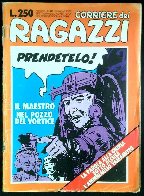 Corriere dei Ragazzi - Dal N. 22 al N. 52 del 1975 - copertina