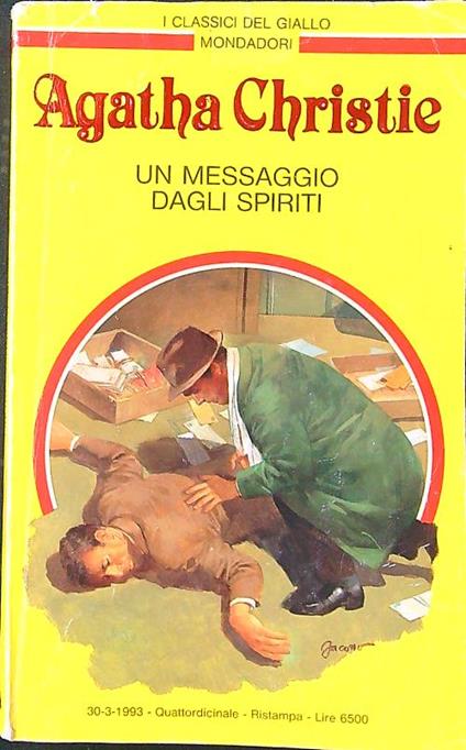 Un messaggio dagli spiriti - A. Christie - copertina