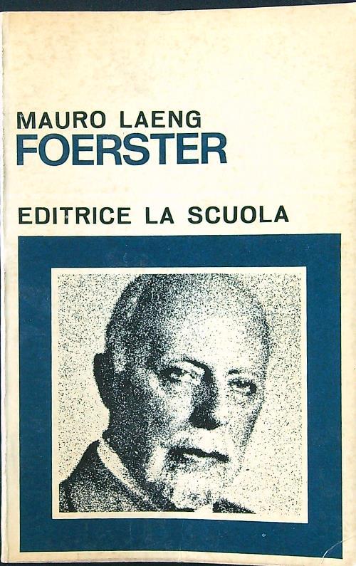 Foerster - Mauro Laeng - copertina