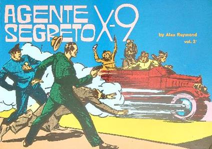 Agente segreto X-9 vol.2 - Alex Raymond - copertina