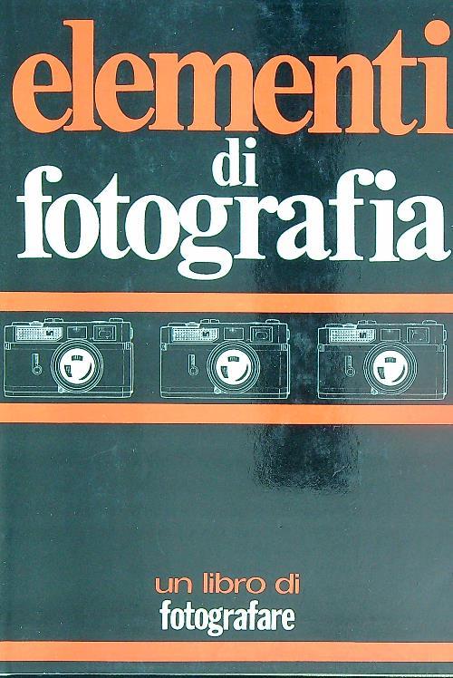 Elementi di fotografia - copertina