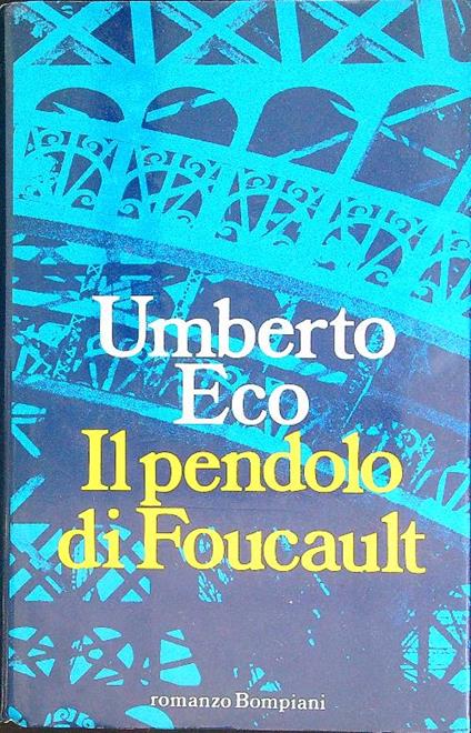 Il  pendolo di Foucault - Umberto Eco - copertina