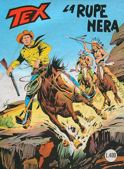 Tex n.205 - La rupe nera - copertina