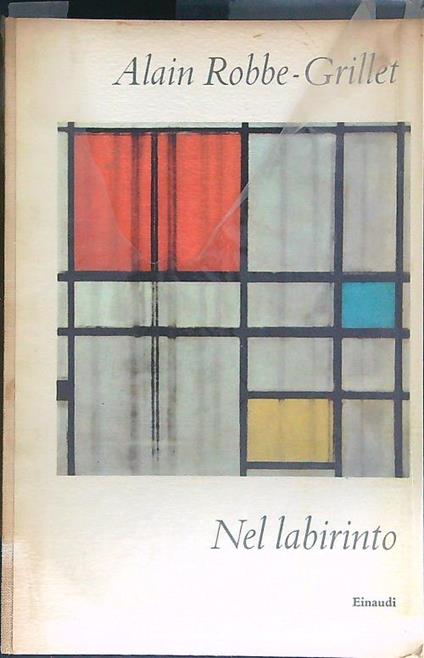 Nel labirinto - Alain Robbe-Grillet - copertina