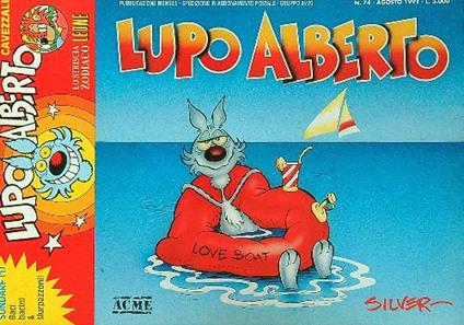 Lupo Alberto n. 74 - copertina