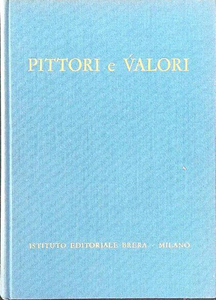 Pittori e valori - Galetti - copertina