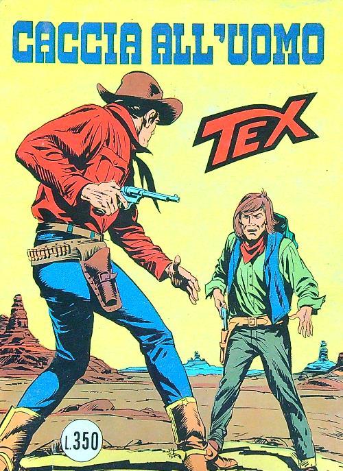 Tex n.183 - Caccia all'uomo - copertina