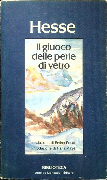 Il giuoco delle perle di vetro - Hermann Hesse - copertina