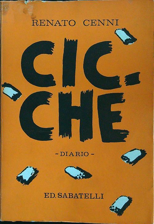 Cicche - Renato Cenni - copertina