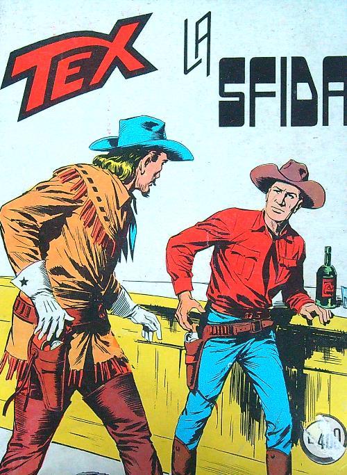Tex - La sfida - copertina