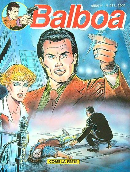 Balboa n. 43 - Come la peste - copertina