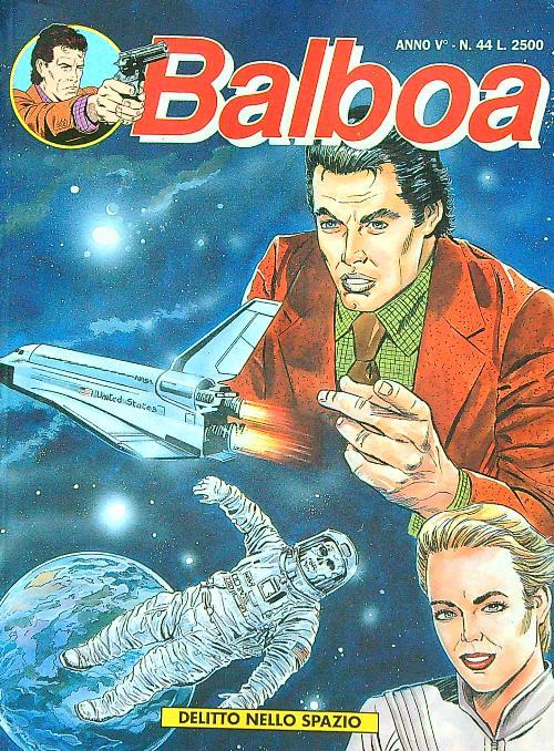 Balboa n. 44 - Delitto nello spazio - copertina