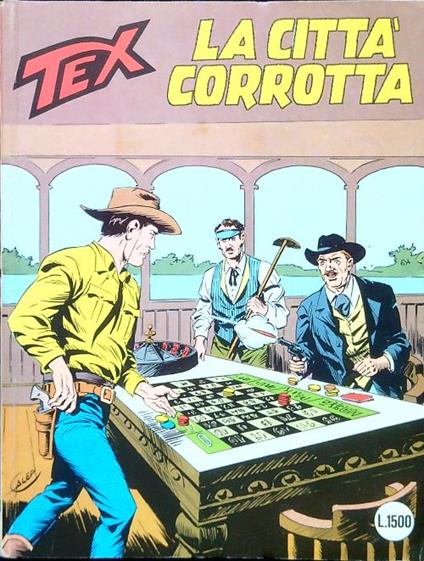 Tex 323. La città corrotta - copertina