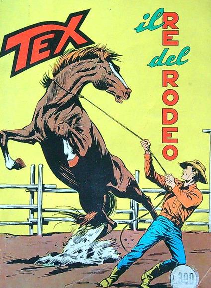 Il re del rodeo - copertina