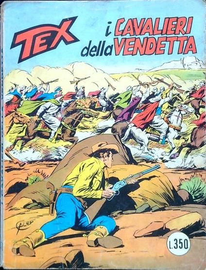 Tex 178. I cavalieri della vendetta - copertina