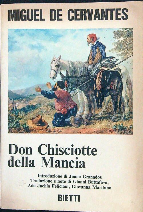 Don Chisciotte della Mancia - Miguel De Cervantes - copertina