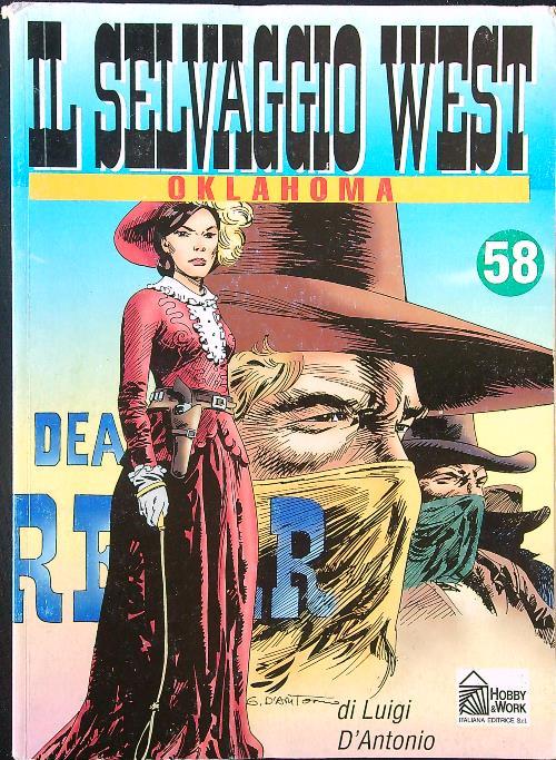 Il selvaggio West n. 58 - Oklahoma - Luigi D'Antonio - copertina