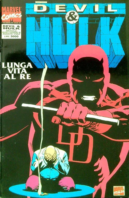 Devil & Hulk N. 5/Agosto 1994 - copertina