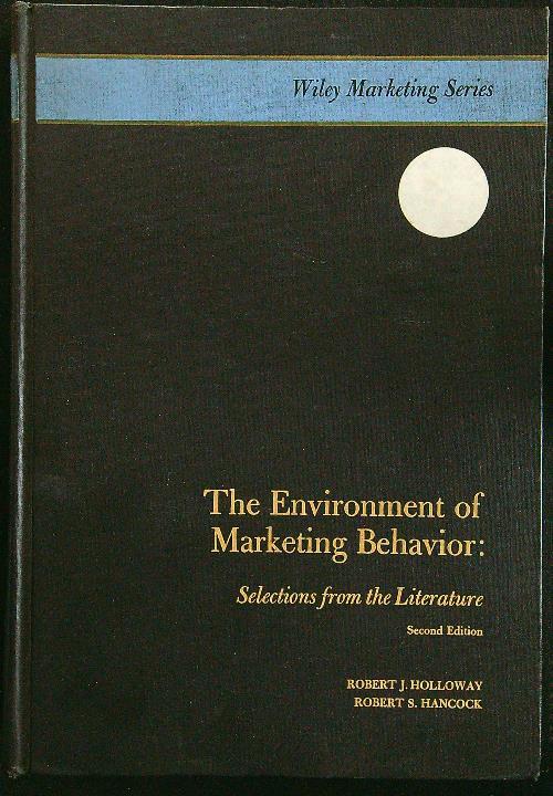 The environment of marketing behavior - copertina