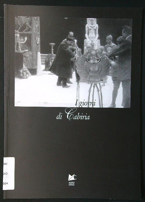 I giorni di Cabiria - copertina