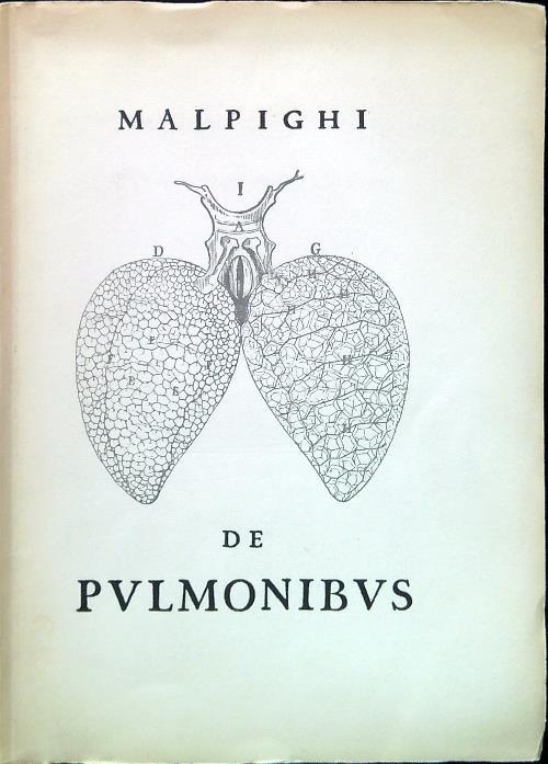 De Pulmonibus - Marcello Malpighi - copertina