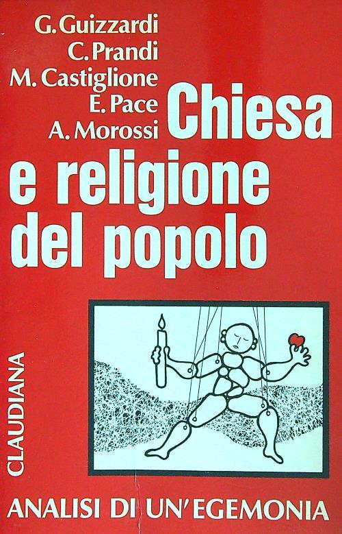 Chiesa e religione del popolo - copertina