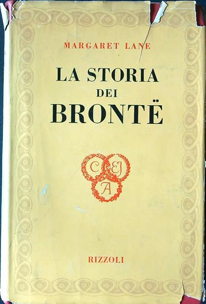 La  storia dei Bronte - Margaret Lane - copertina